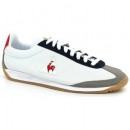 Collection Le Coq Sportif Chaussures Quartz Nylon Gum Blanc/Blue/Rouge H16 - Blanc Homme Soldes